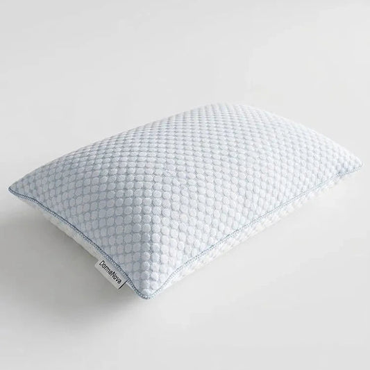 Adjustable Cooling Memory Foam Pillow for Side, Back & Stomach Sleepers – Shredded Gel Foam & Fiber Blend with Extra Fill Bag – Luxury Neck & Shoulder Support Pillow
