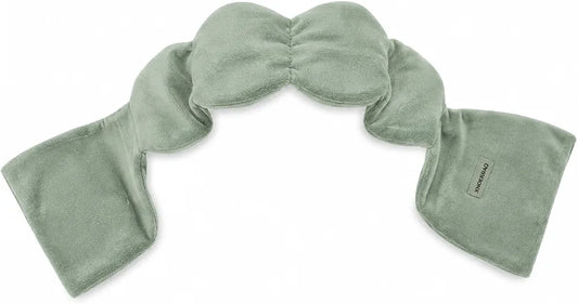 DormaNova™ 3D Weighted Sleep Mask with Cooling Eye Pads – Soft Adjustable Eye Cover for Women & Men